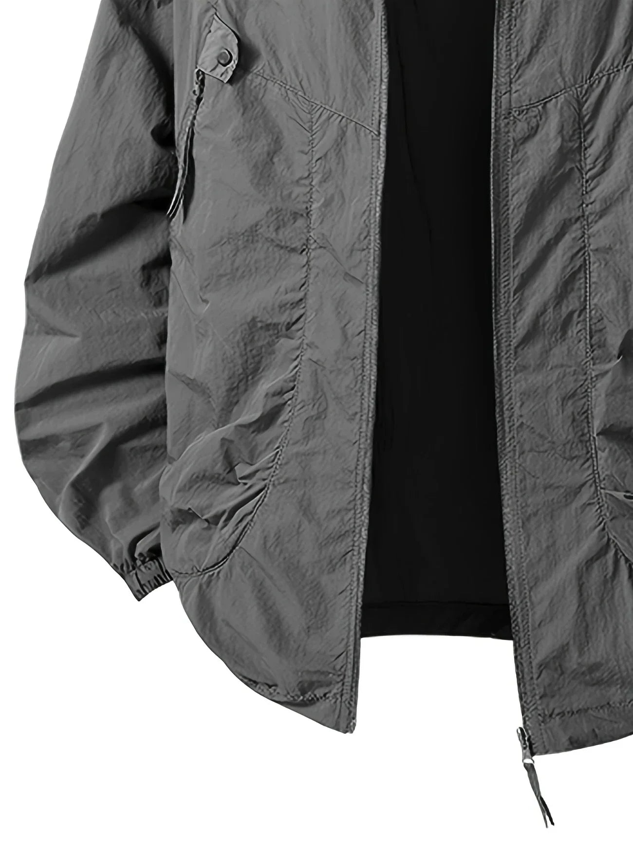 Veste à Capuche Outdoor Homme – Coupe-Vent Légère Premium