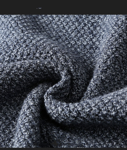 Pull ras du cou à rayures pour homme – Tricot confortable et élégant