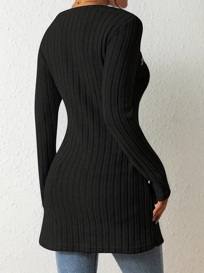 Top femme asymetrique cote a une epaule - Moderne et ajuste