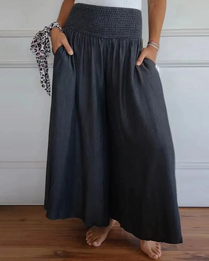 Femme culotte léger jupe-culotte large et élégant pantalon – Confortable