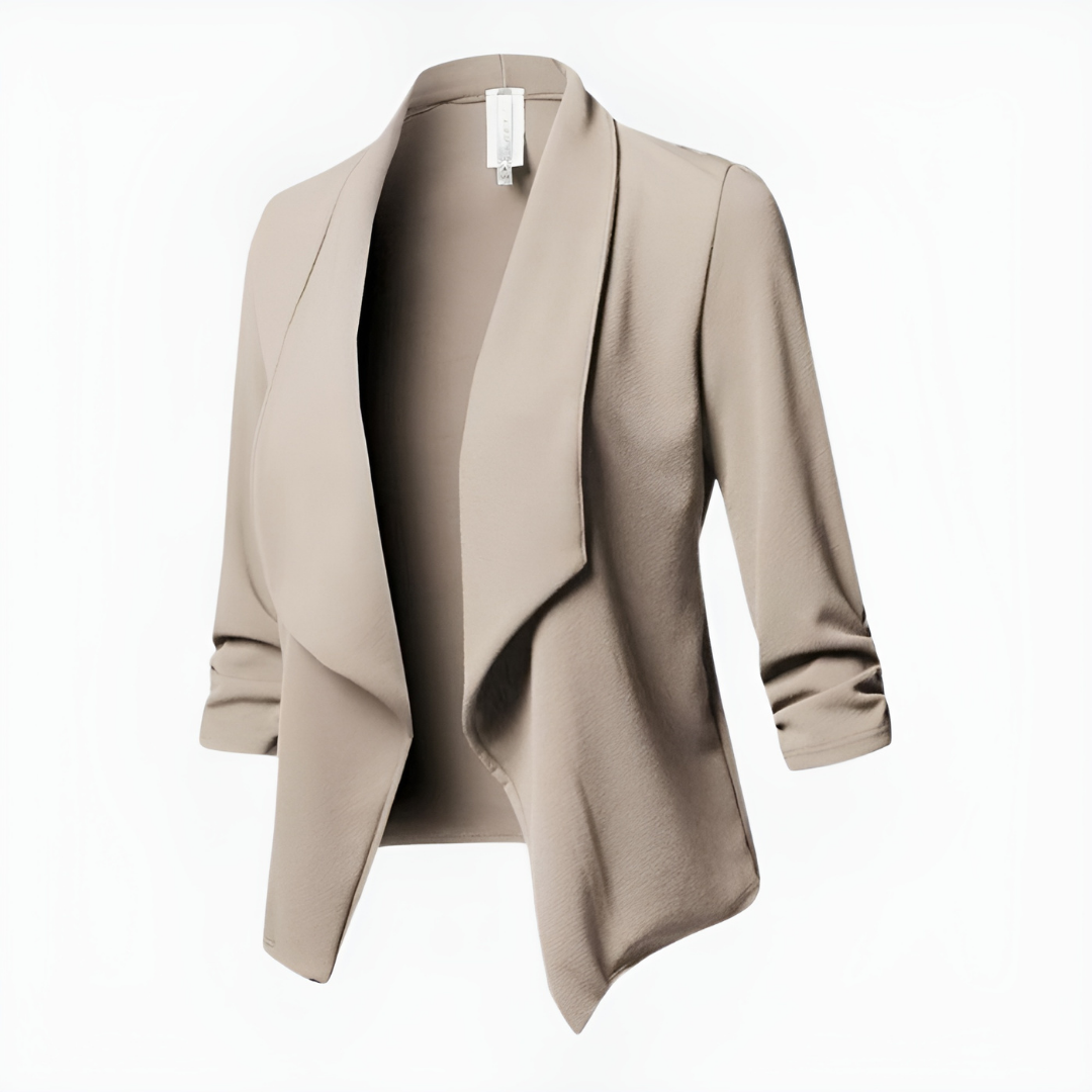 Veste Femme Premium à Manches Longues – Blazer Décontracté et Formel