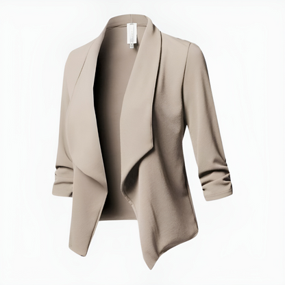 Veste Femme Premium à Manches Longues – Blazer Décontracté et Formel
