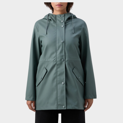 Imperméable durable et élégant pour femme – Vêtement d’extérieur confortable