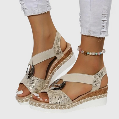 Sandales femme confort à semelle de soutien – Style quotidien élégant