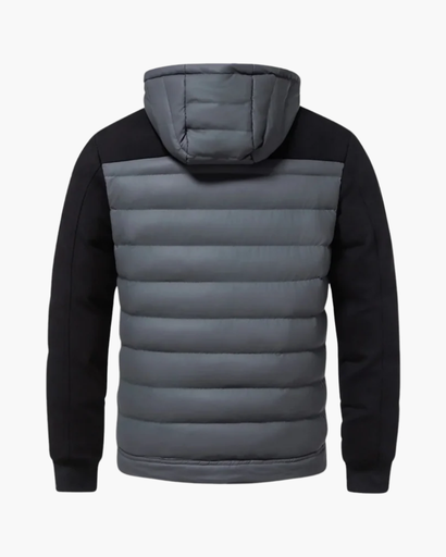 Giacca imbottita con cappuccio da uomo – Stile urbano e comfort termico