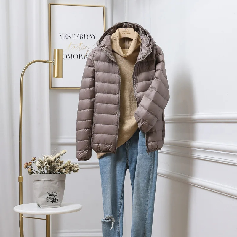 Veste Matelassée pour Femme - Légère avec Capuche