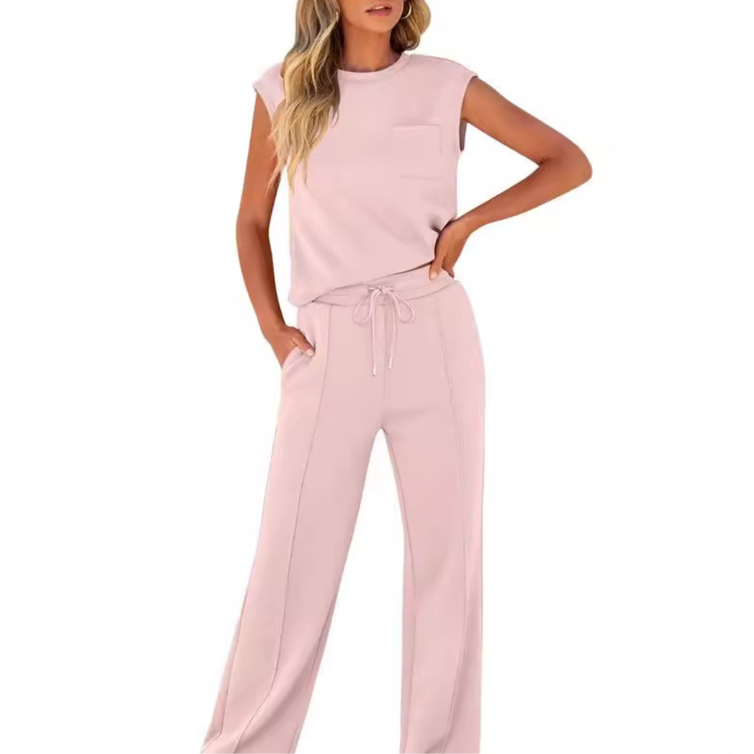 Ensemble détente femme chic – Tenue lounge élégante et confortable