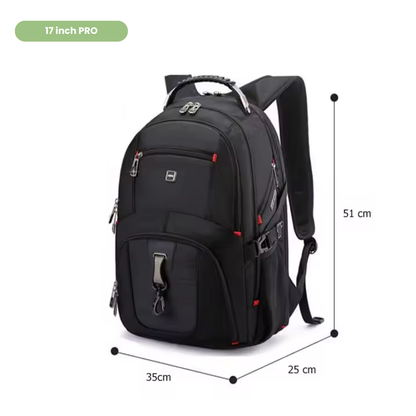 Multifunctional backpack for laptop – Water-resistant travel bag for 1 – Dolce-Paris Multifunctional backpack for laptop – Water-resistant travel bag for 1 – Dolce-Paris