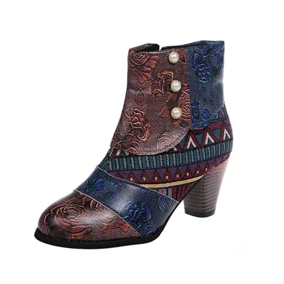 Bottines imperméables avec fermeture éclair