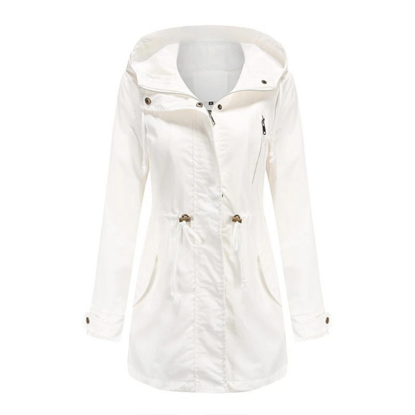 Coupe-Vent Femme Léger et Décontracté – Manteau à Capuche Confortable