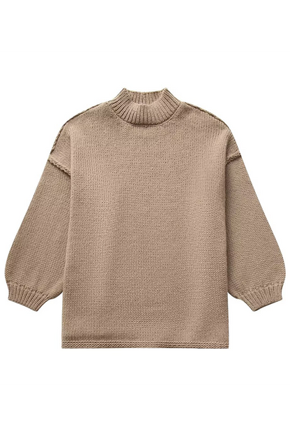 Pullover da donna caldo in maglia morbida - Comodo e facile da indossare