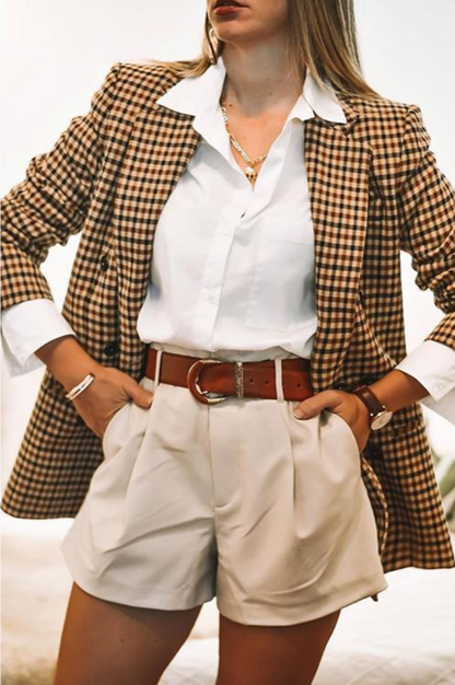 Blazer femme a manches longues - Chic et moderne