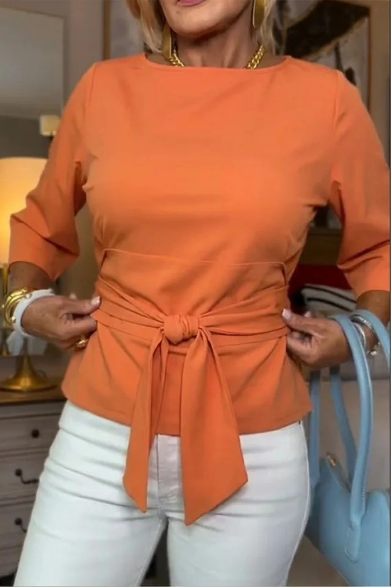 Top femme noue a la taille - Elegant et feminin