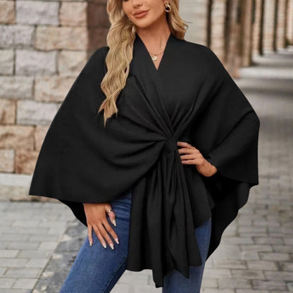 Poncho Chic Élégant pour Femme