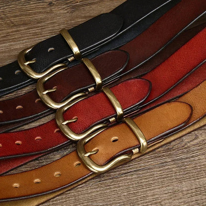 Ares Classic Handmade Leather Belt – Durable Premium Style for Casual and Formal Wear