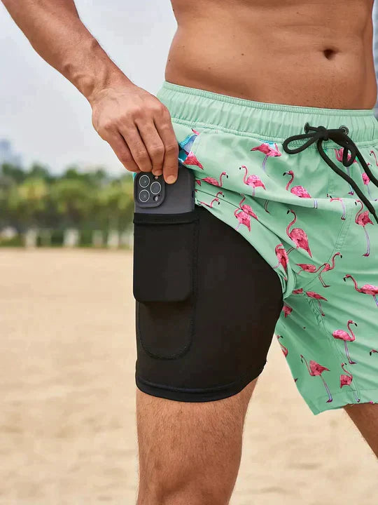 Men's summer swim shorts - Light and comfortable
