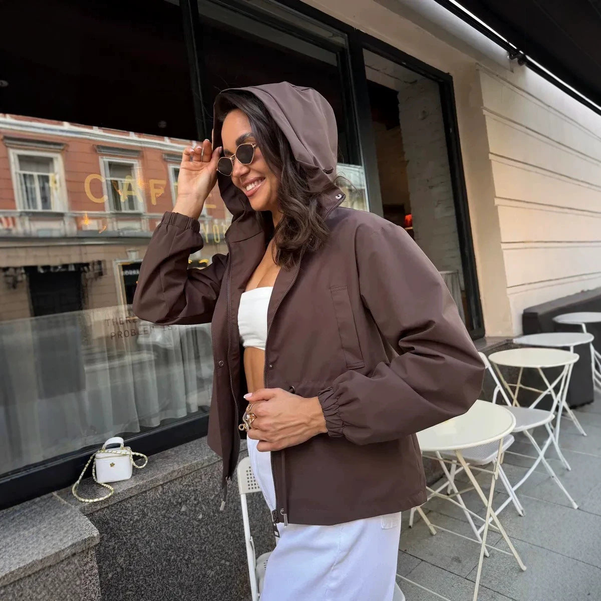 Veste de randonnee femme manches longues - Pratique et decontractee
