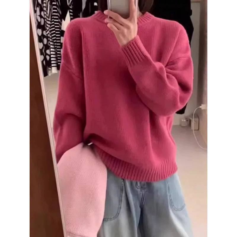 Pull Femme Oversize Luxueux – Jumper Coupe Ample en Mélange de Mohair