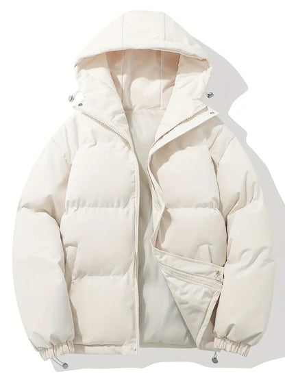 Veste Matelassée à Capuche pour Homme – Vêtements d'extérieur Durable Confortable
