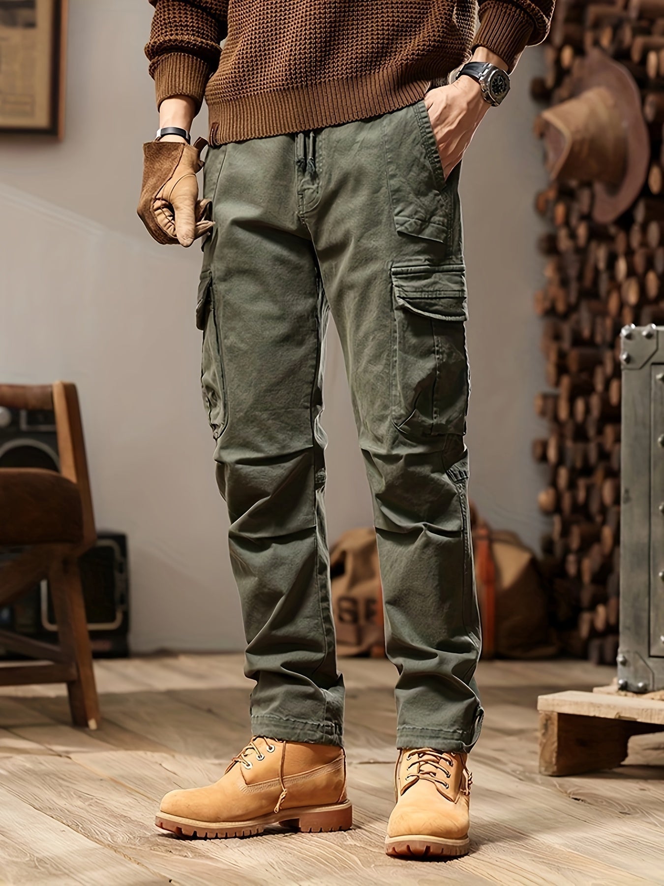 Pantalon Cargo Tactique Durable et Stylé pour Homme – Pantalon de Plein Air Confortable
