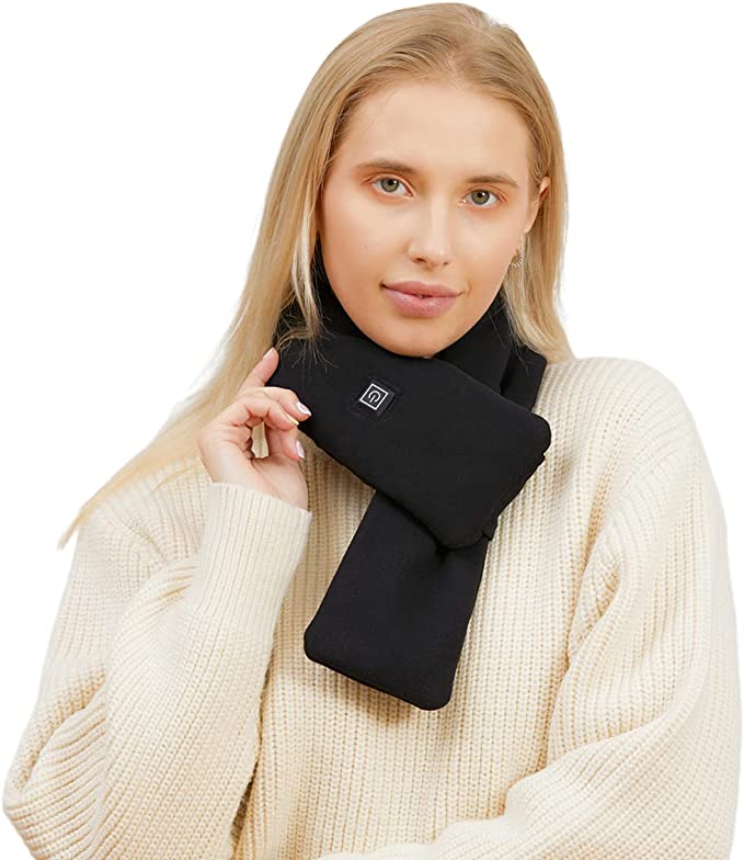 Écharpe Chauffante USB Rechargeable – Chauffe-Cou Auto-Chauffant