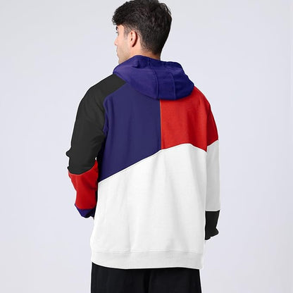 Sweat à Capuche Coloré Moderne et Stylé pour Homme
