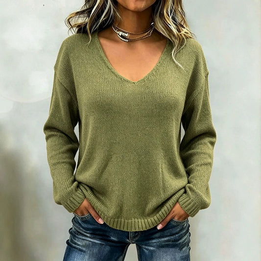 Pull décontracté multicolore pour femme – Style quotidien ample en plusieurs tailles