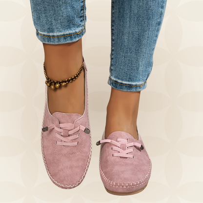 Mocassins femme de soutien pour pieds sensibles - Confortables et stables