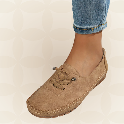 Mocassins femme de soutien pour pieds sensibles - Confortables et stables