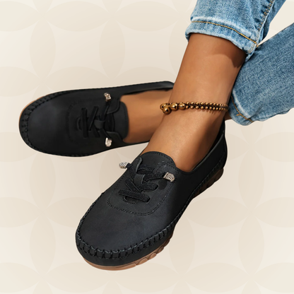 Mocassins femme de soutien pour pieds sensibles - Confortables et stables