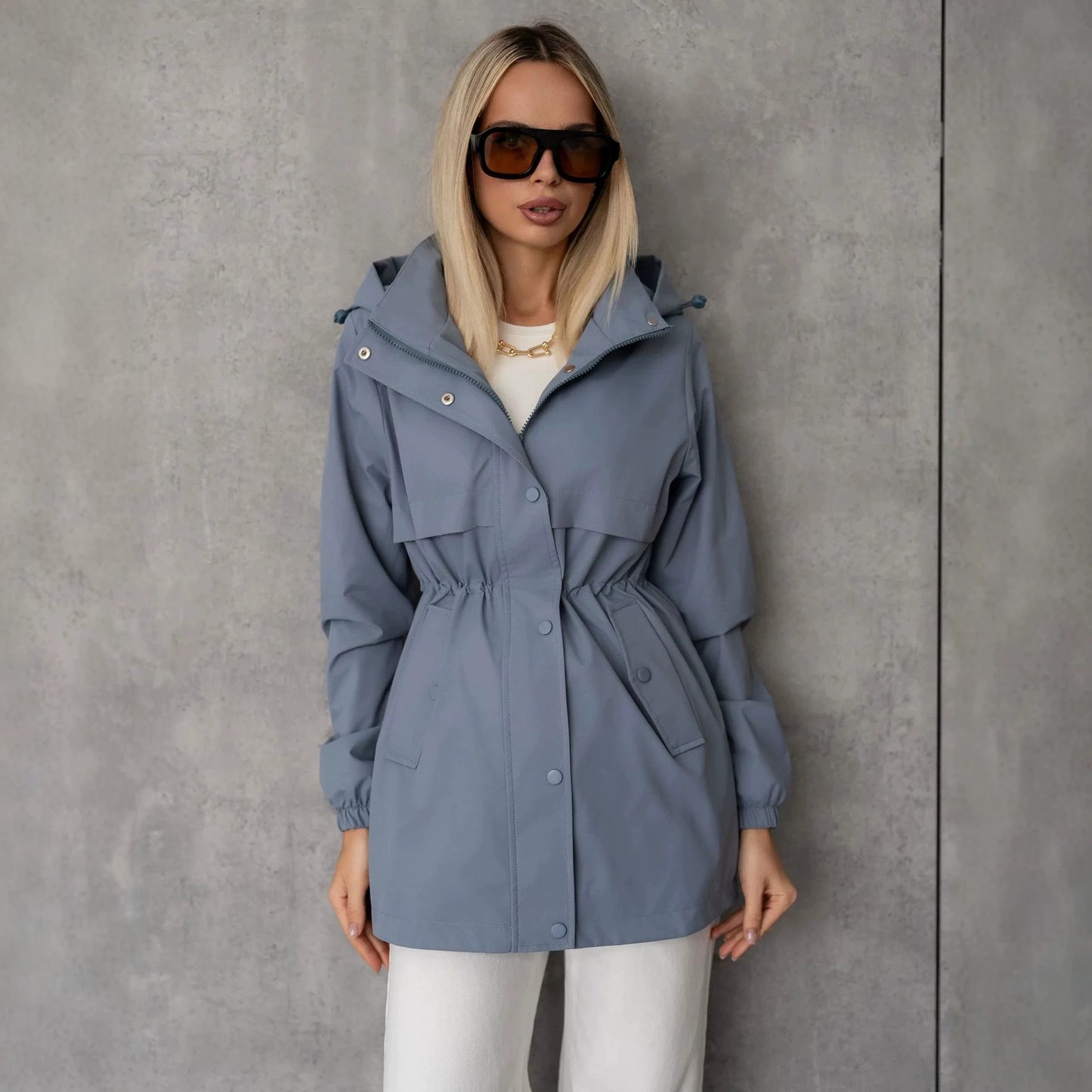 Felpa da donna con cappuccio in stile sportivo - Casual e confortevole