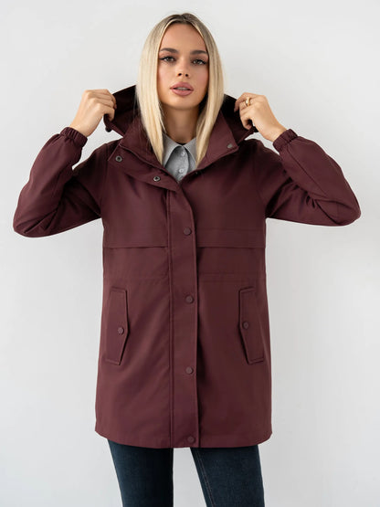 Felpa da donna con cappuccio in stile sportivo - Casual e confortevole