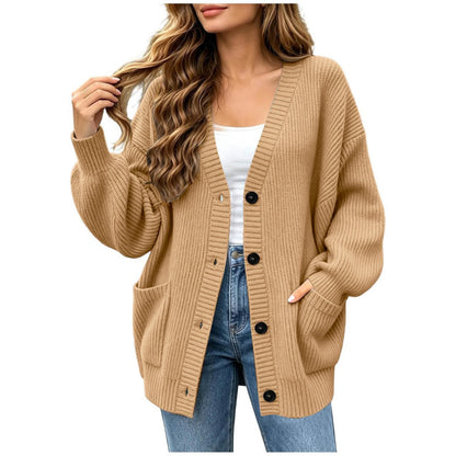 Cardigan da donna in maglia stile coreano - Morbido e alla moda