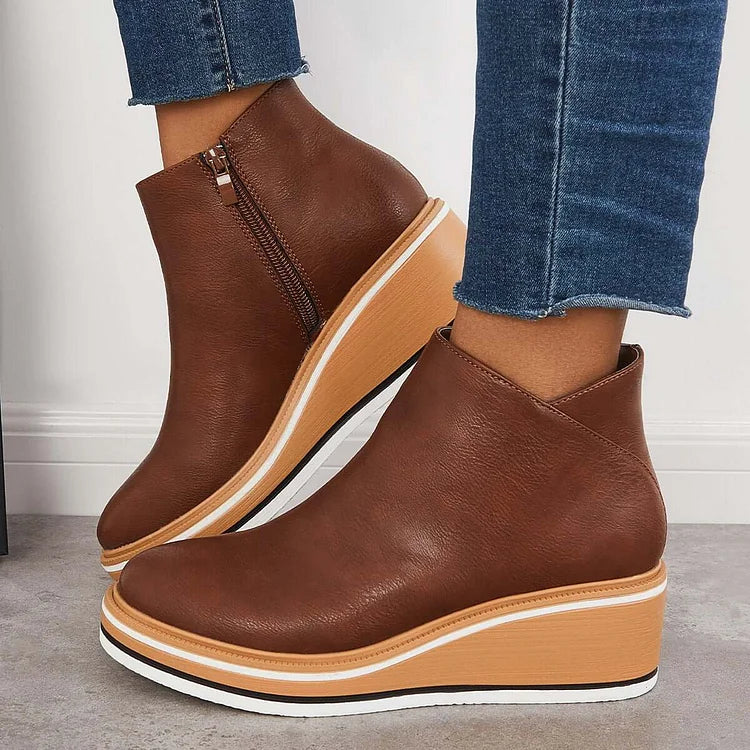 Stivali da donna in ecopelle scamosciata dal look lussuoso – Caldi ed eleganti