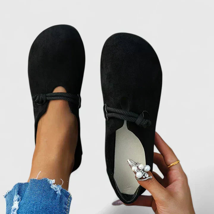 Ballerines femme bohèmes – Plates et élégantes à détail corde