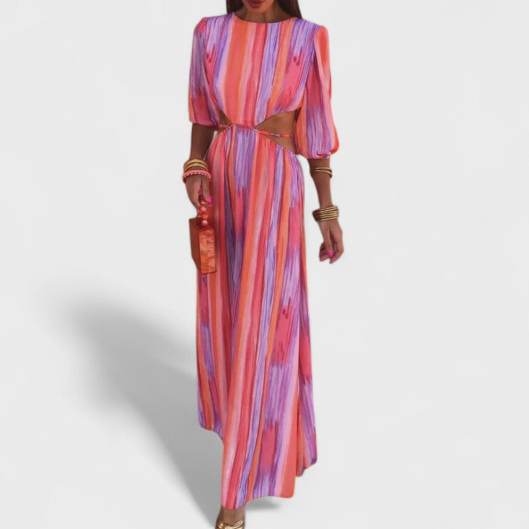 DELACROIX | Robe maxi femme Eclat Riviera