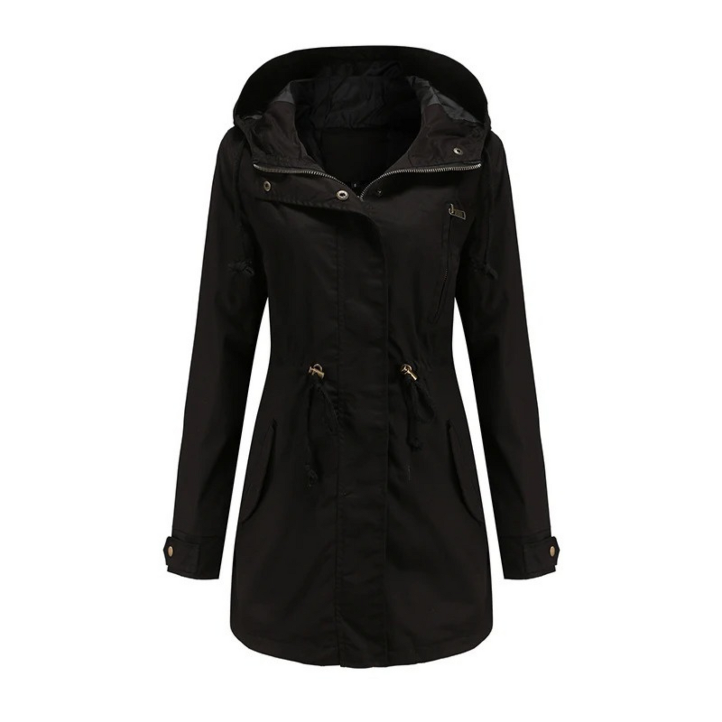 Coupe-Vent Femme Léger et Décontracté – Manteau à Capuche Confortable