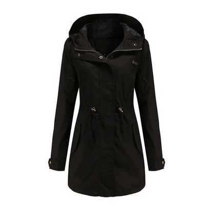 Coupe-Vent Femme Léger et Décontracté – Manteau à Capuche Confortable