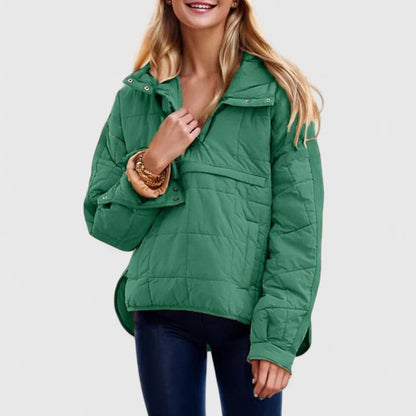 Veste Femme Oversize Puffer Imperméable Chaude Élégante