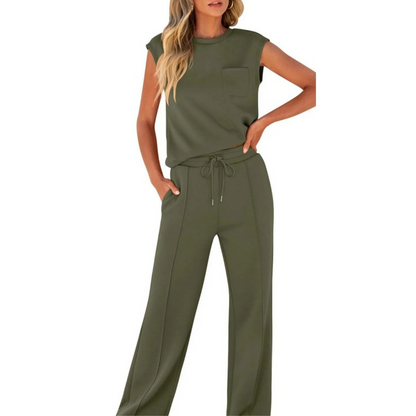 Ensemble détente femme chic – Tenue lounge élégante et confortable
