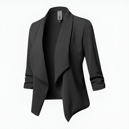 Veste Femme Premium à Manches Longues – Blazer Décontracté et Formel