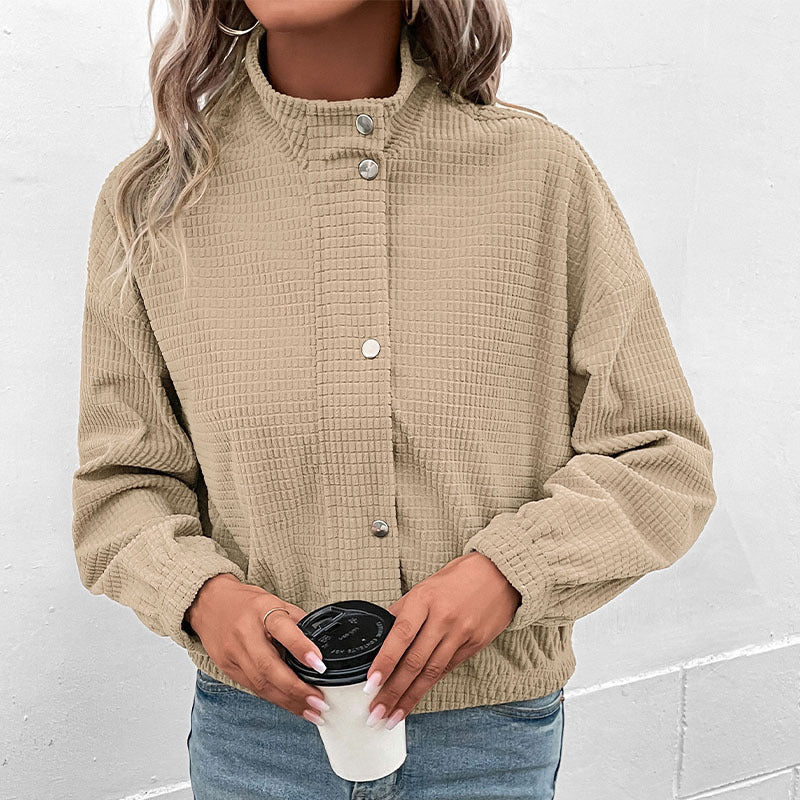 Brown Corduroy Jacket for Women – A Casual, Trendy Style for Every Day