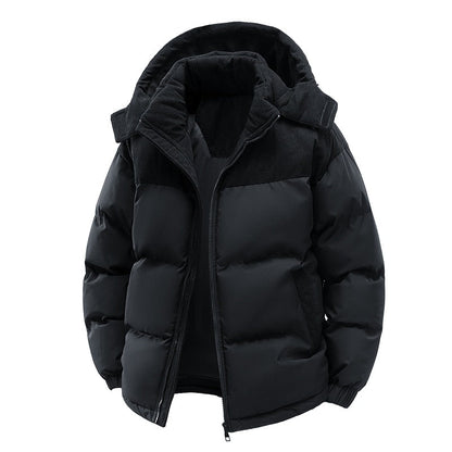 Veste Doudoune Hivernale Premium pour Homme – Manteau Chaud avec Capuche Amovible