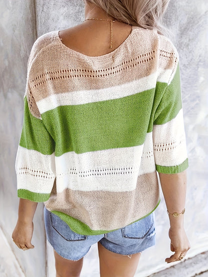 Pull Femme en Maille Fine – Style Doux Léger Élégant au Quotidien