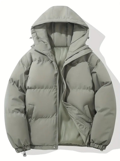 Veste Matelassée à Capuche pour Homme – Vêtements d'extérieur Durable Confortable
