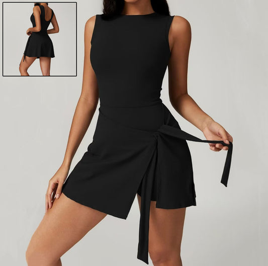 Sleeveless Yoga Jumpsuit for Women – Elegant Backless Sports Jumpsuit