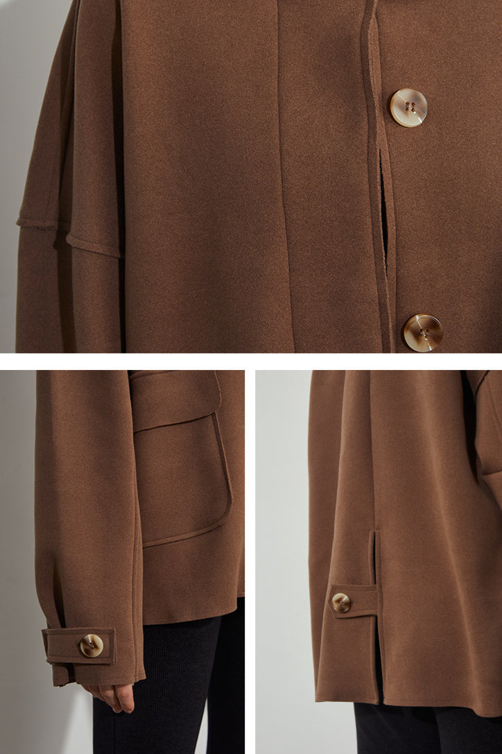 Surchemise impermeable femme a boutons - Pratique et casual