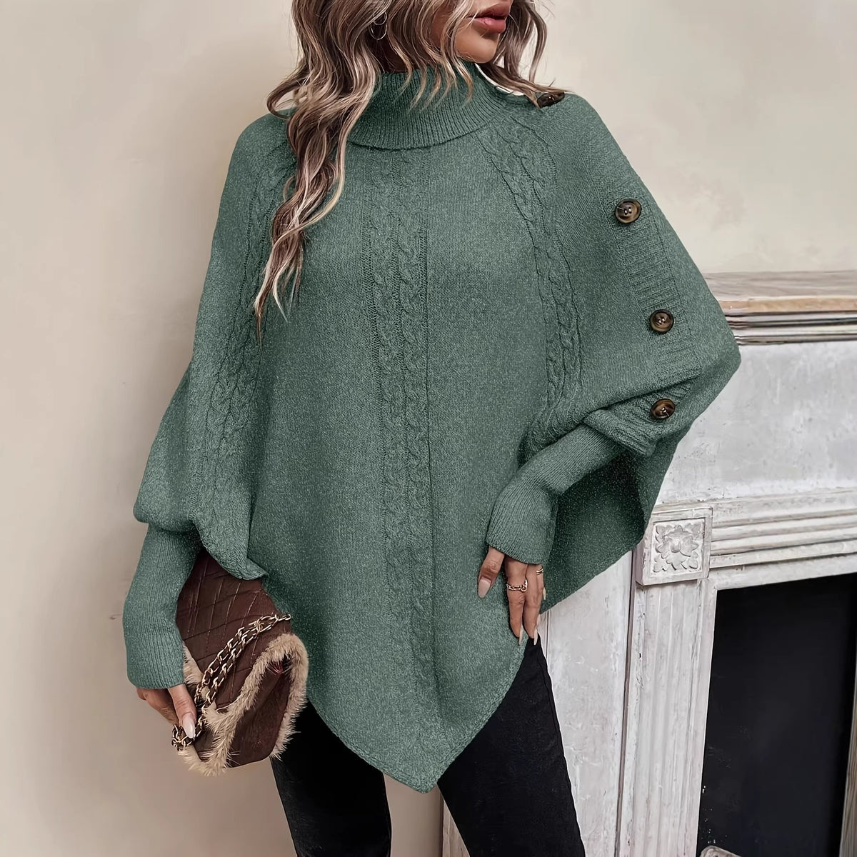 Pull ample femme uni - Doux et decontracte