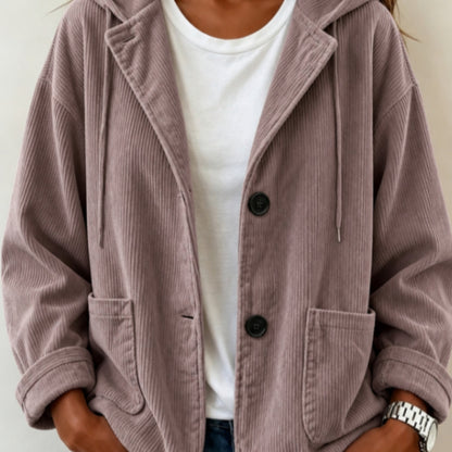 Casual women's coat - Simple and versatile