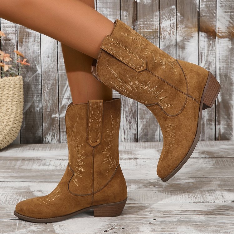 Bottines cowboy femme - Stylees et affirmees